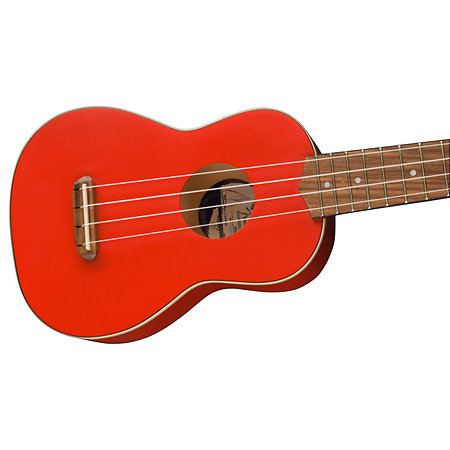 FSR Venice Soprano Fiesta Red Fender
