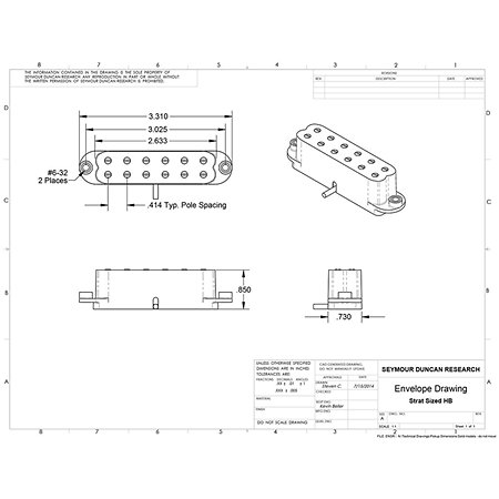 Seymour Duncan SJBJ-1 JB Junior Strat Set Black