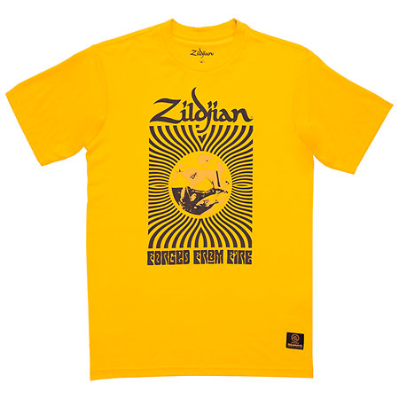 Zildjian ZAT0082-LE T-shirt 400 ans 60's Rock M