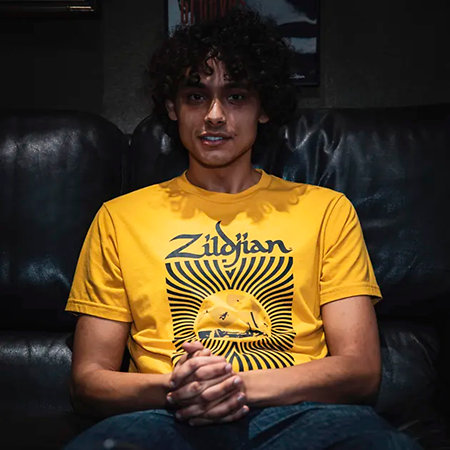 ZAT0082-LE T-shirt 400 ans 60's Rock M Zildjian