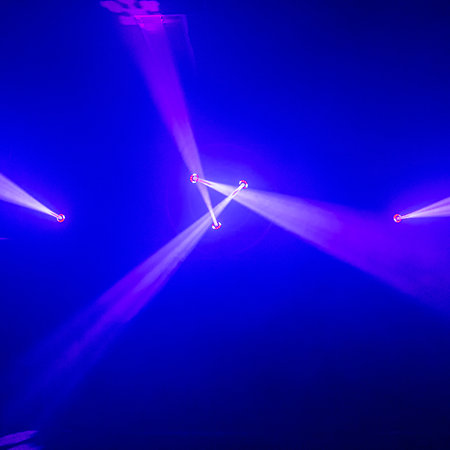 60W Lumière disco dj fête RGBW DMX5 Boule disco 5 en 1 Motif LED