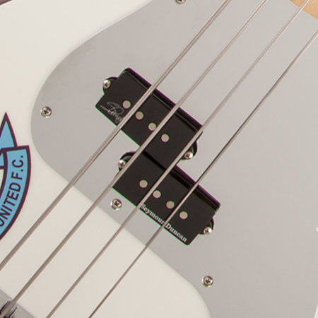 Steve Harris Precision Bass MN, Olympic White + Housse Fender