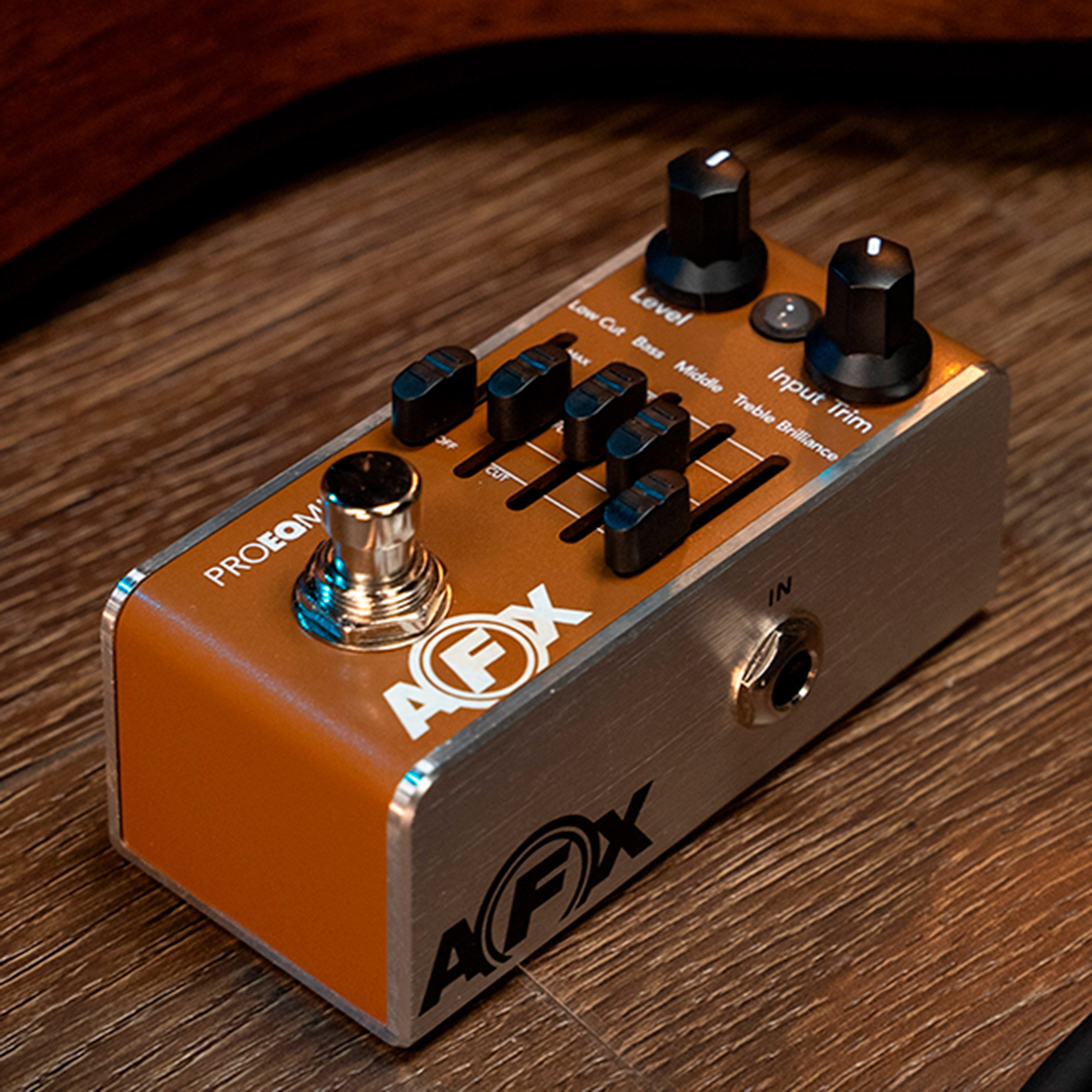 Fishman AFX Pro EQ Mini Acoustic Preamp + EQ Effets Guitare Electro