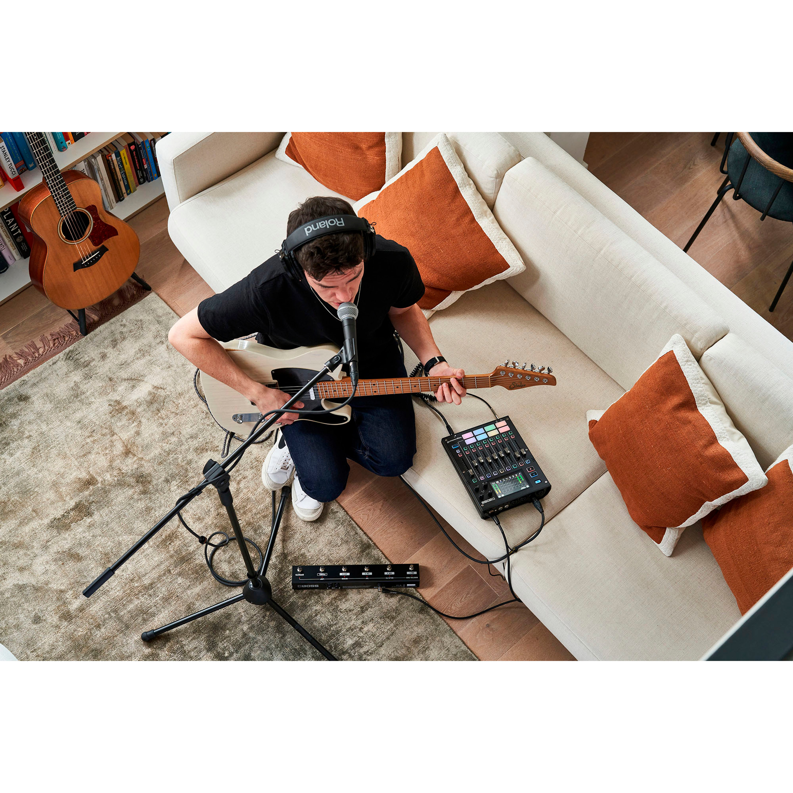 Boss GCS8 Gigcaster 8 Live Streaming Audio Mixer Materiel streaming