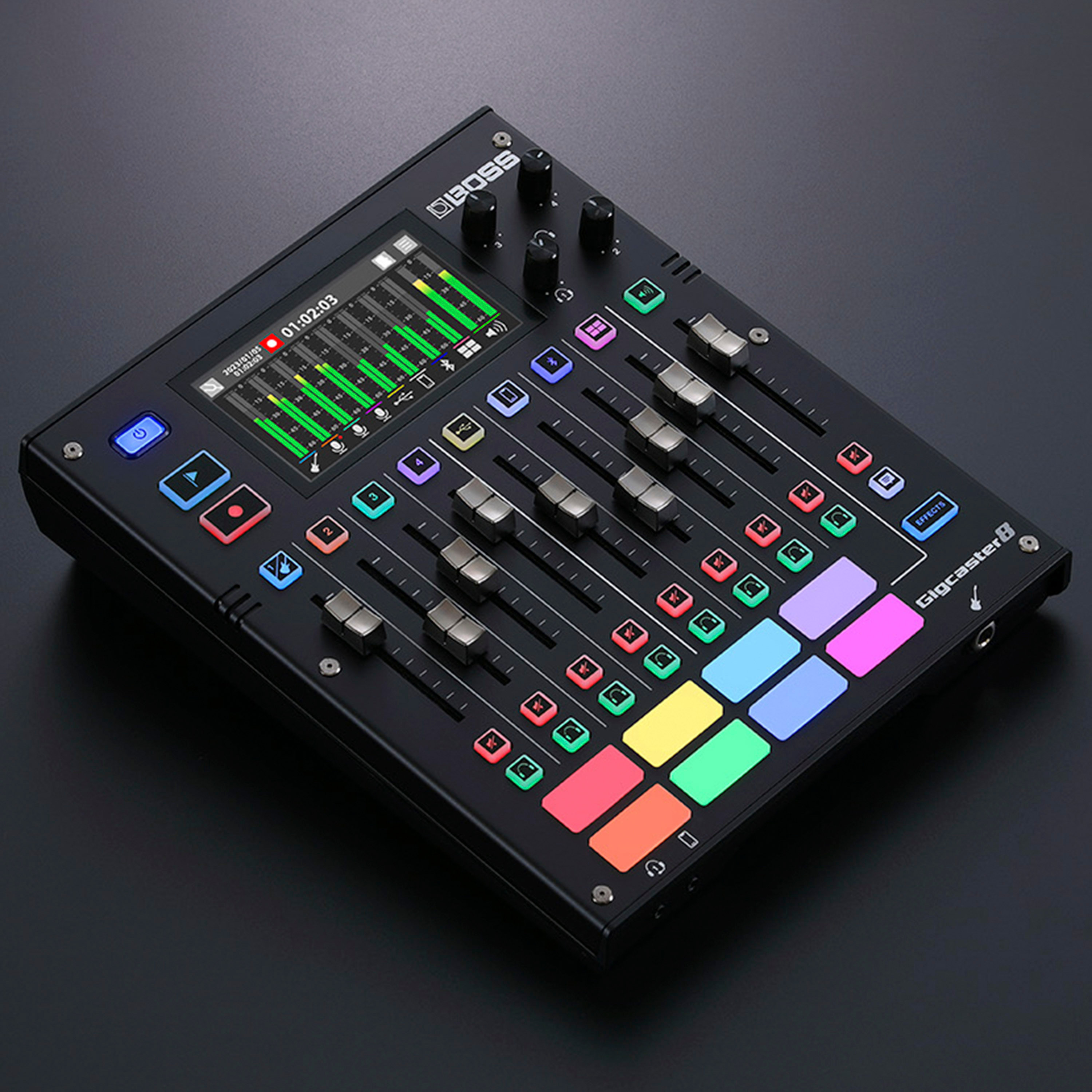 Boss GCS8 Gigcaster 8 Live Streaming Audio Mixer Materiel streaming