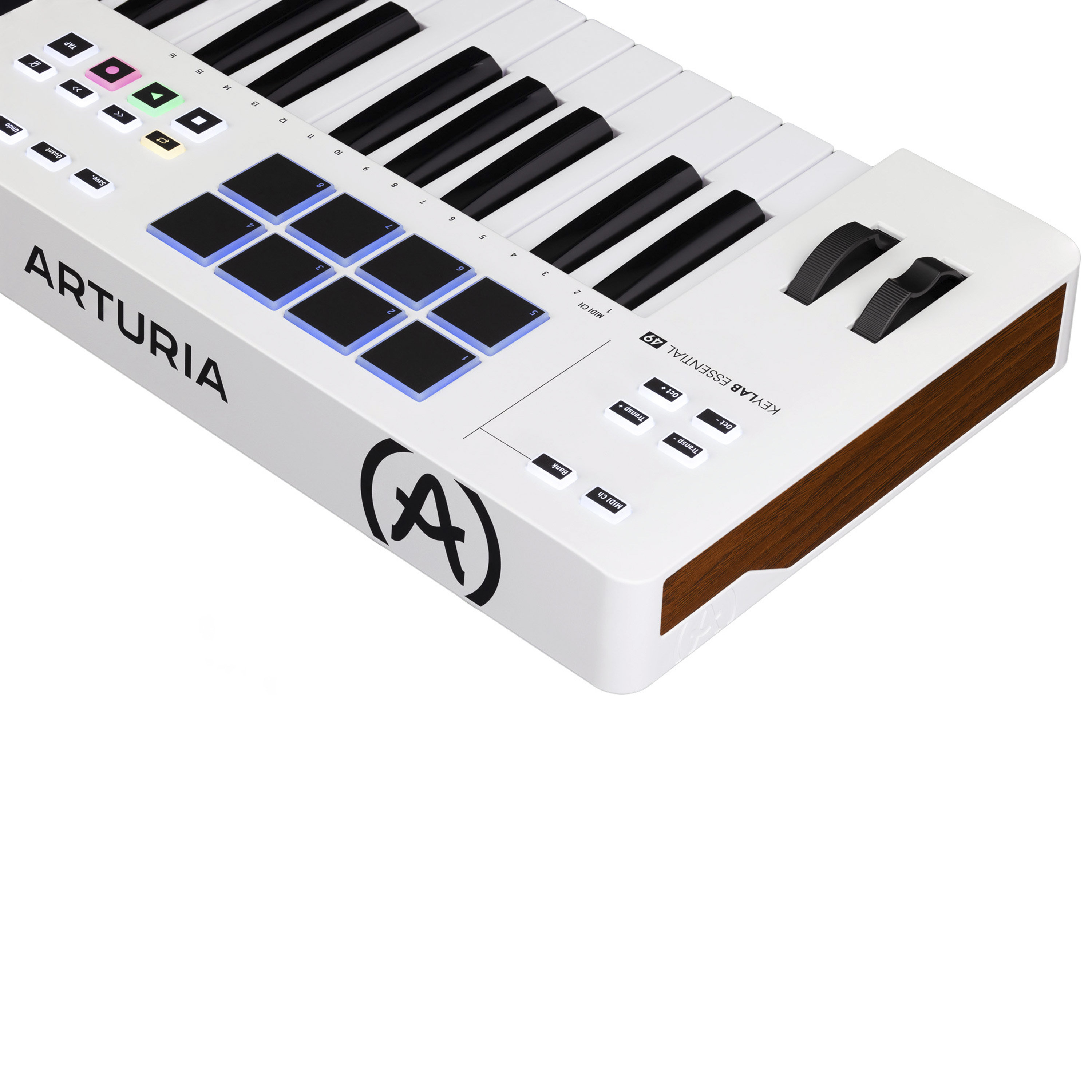 Arturia KeyLab Essential 61 MK3 White - Clavier maître SonoVente.com