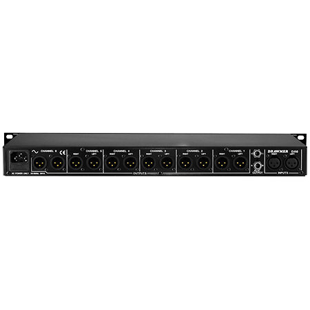 DA6 Balanced Distribution Amplifier Drawmer
