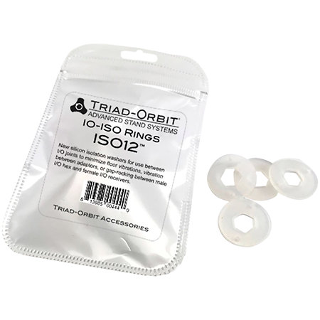 Triad-Orbit ISO12 Silicone Isolation Rings (Lot de 12)