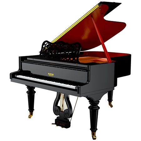 Pleyel P 190 Opera Black Red