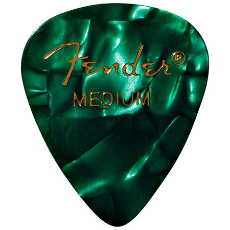Fender Premium 351 Medium Green Moto (x12)