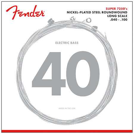 Fender Nickel Plated Steel Long Scale 7250L 040-100
