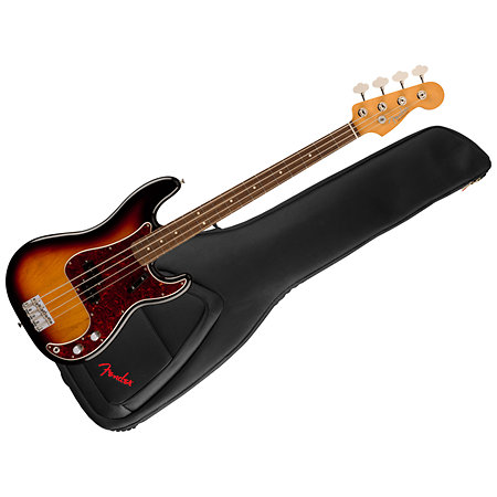 Fender Vintera II 60s Precision Bass 3-Color Sunburst + Housse