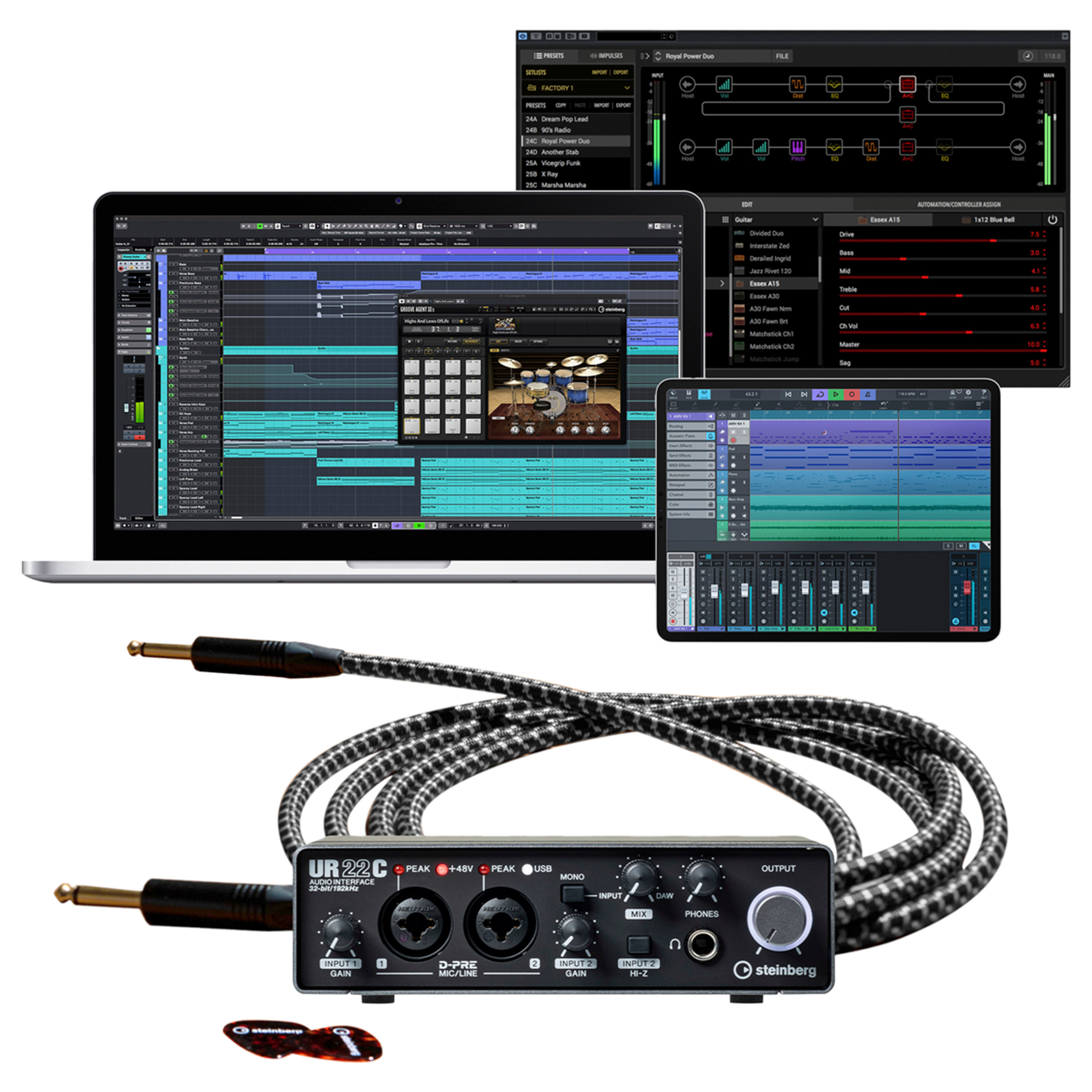 Steinberg Guitar Recording Kit Pack MAO