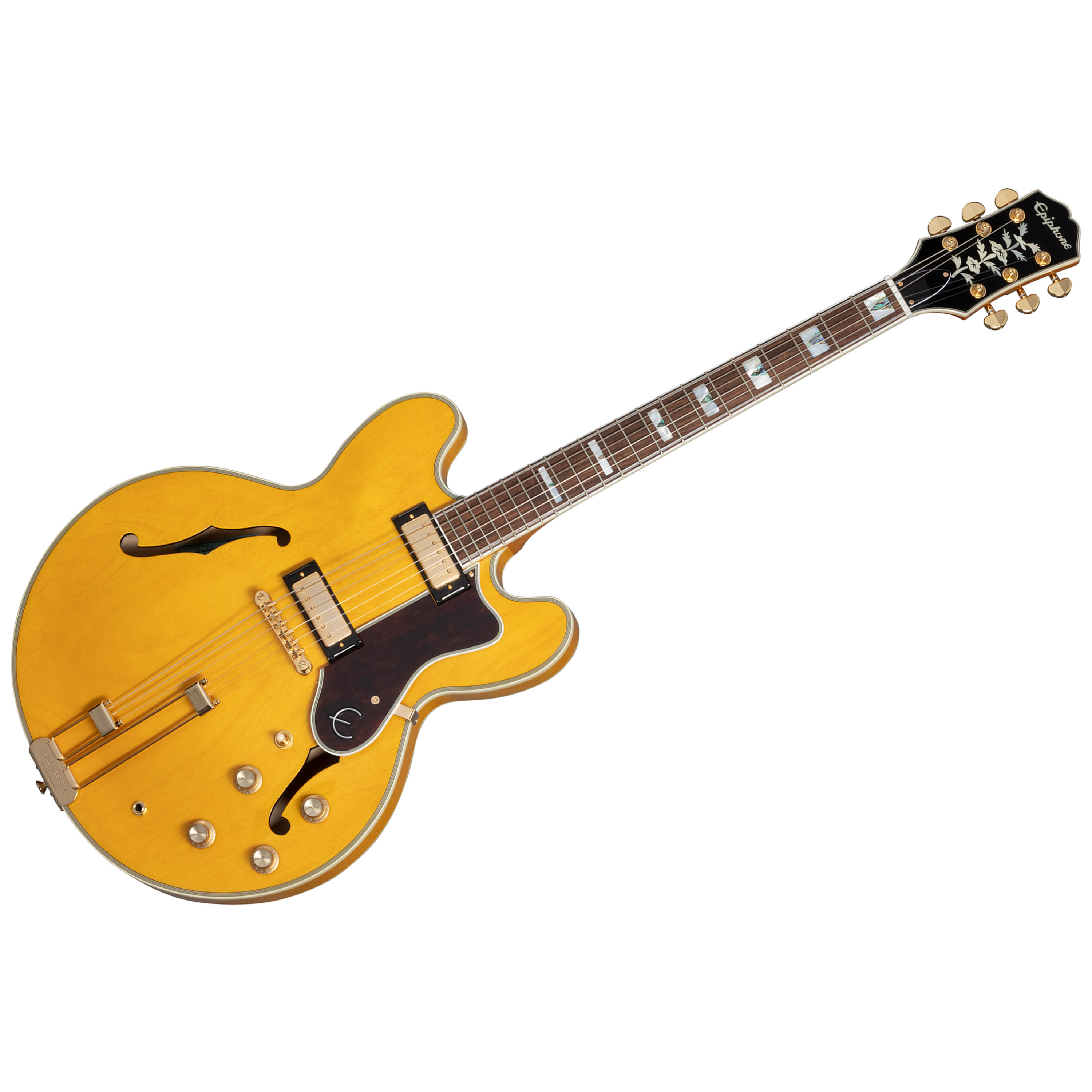 Epiphone Sheraton Natural Guitar Hollow Body en