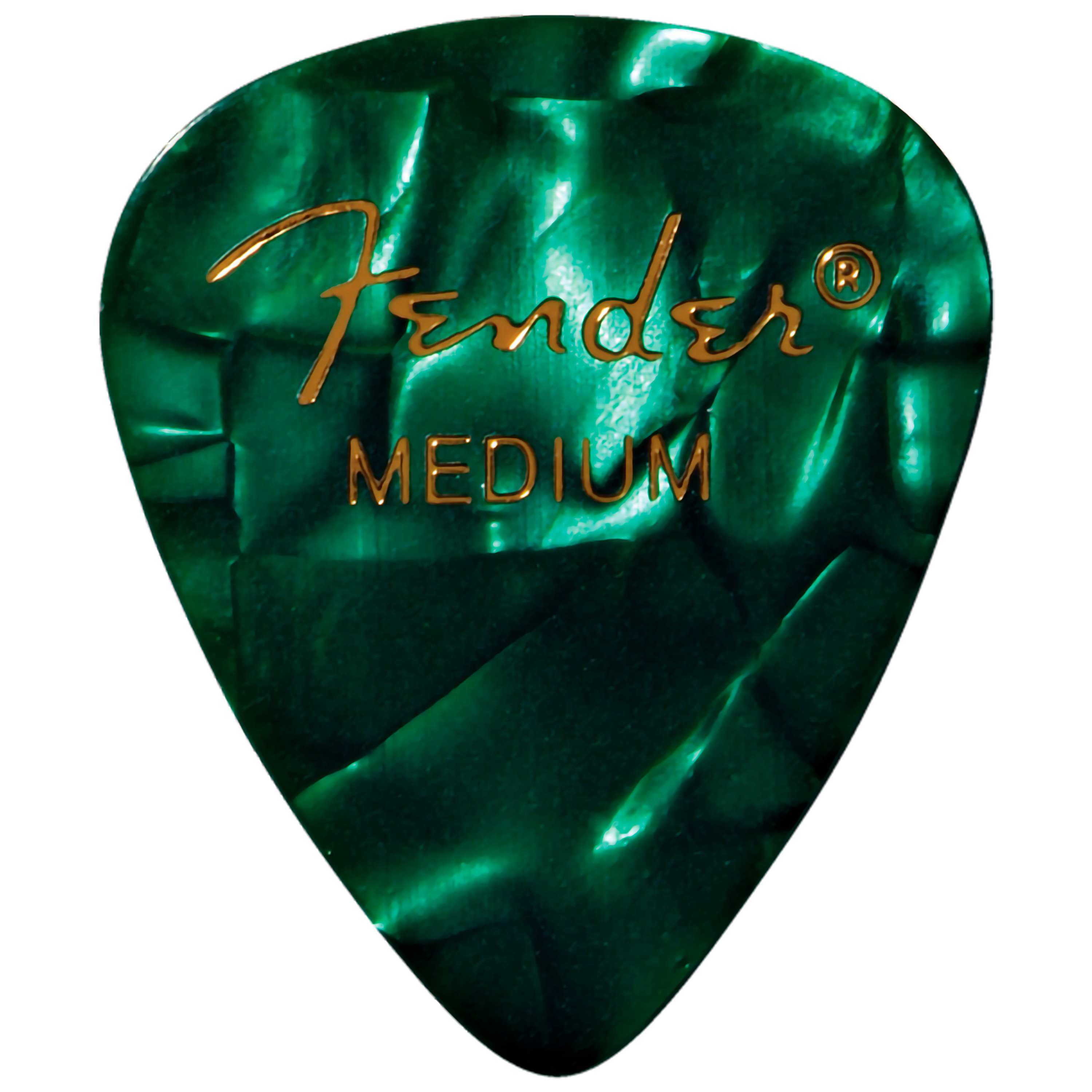 Médiators Fender Celluloïd Damier - Forme 351, Lot De 8 - Son Chaud Et Rond, Sensation Traditionnelle