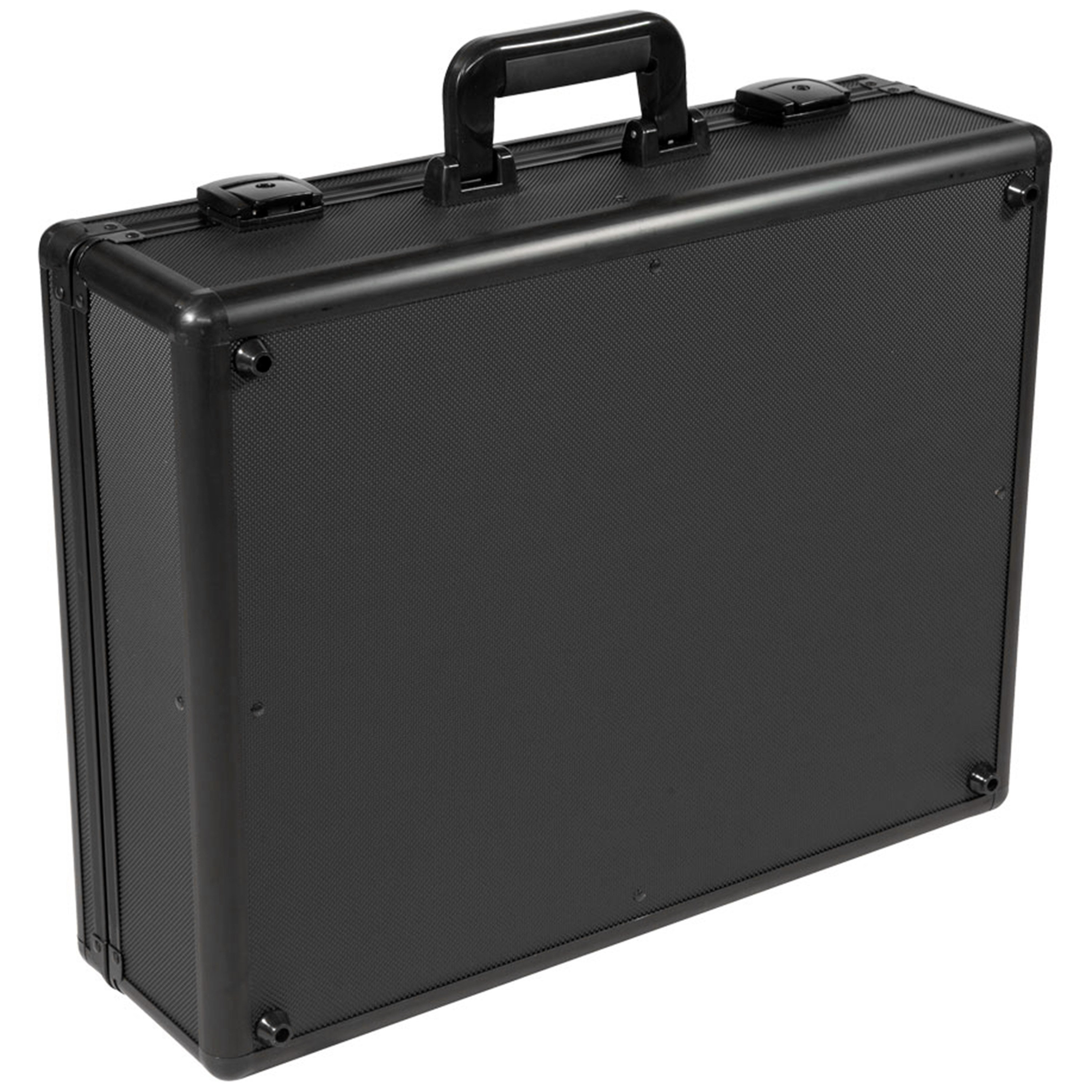 Flight Case Universel Walkasse Case M CDJ/DJM 10'' Noir - Coffre De Transport Pour Matériel DJ - Dimensions 340x370x152 Mm - 8