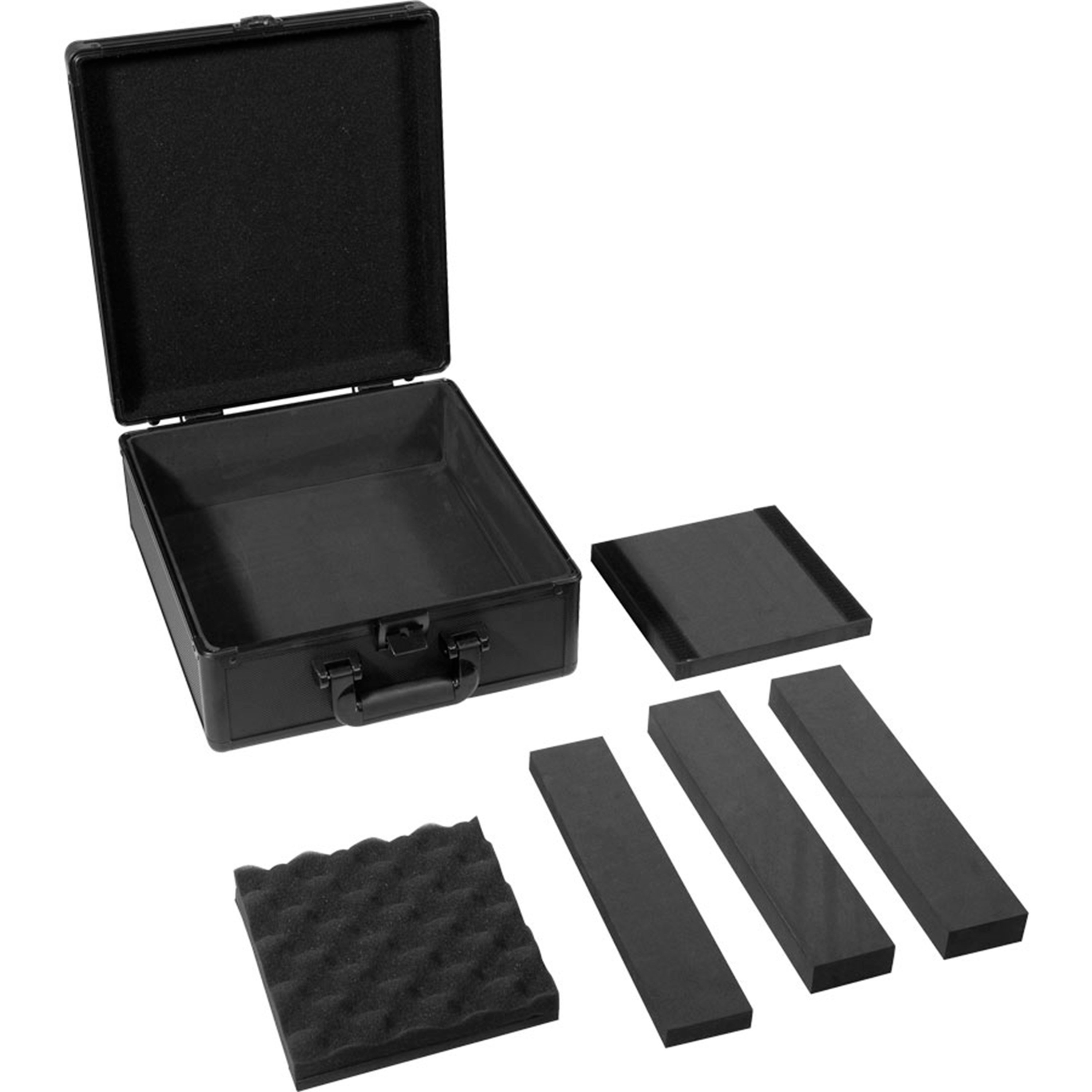 Flight Case Universel Walkasse Case M CDJ/DJM 10'' Noir - Coffre De Transport Pour Matériel DJ - Dimensions 340x370x152 Mm - 7