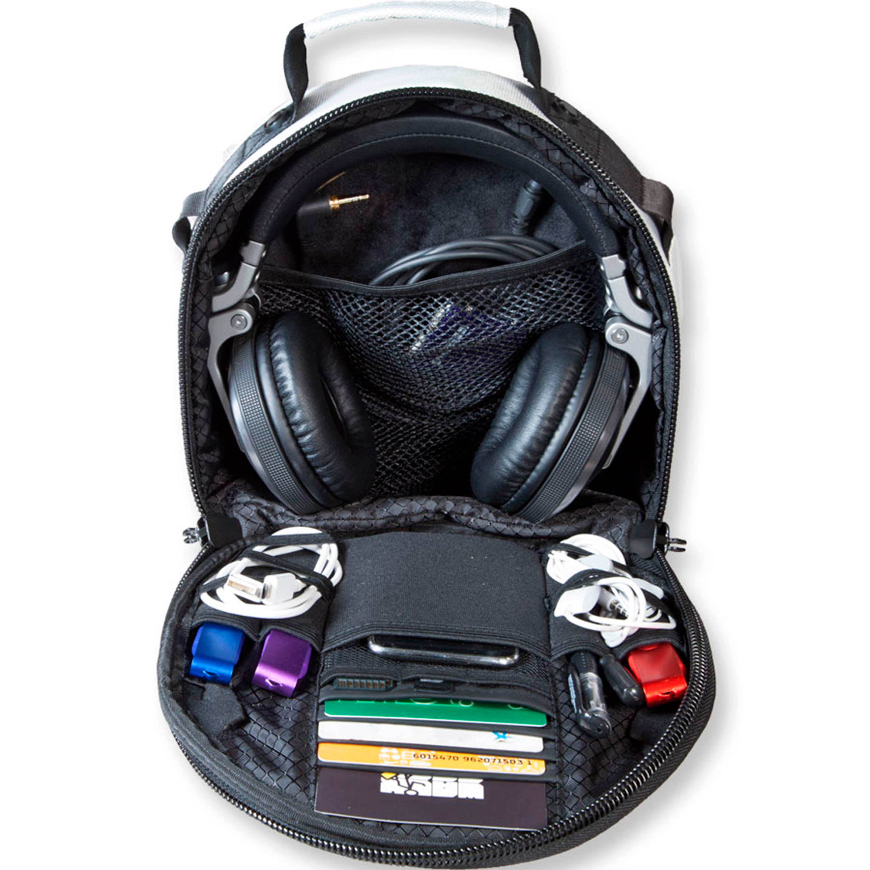 Walkasse W-Headphones-Black - Étui De Protection Portable Pour Casque DJ Noir