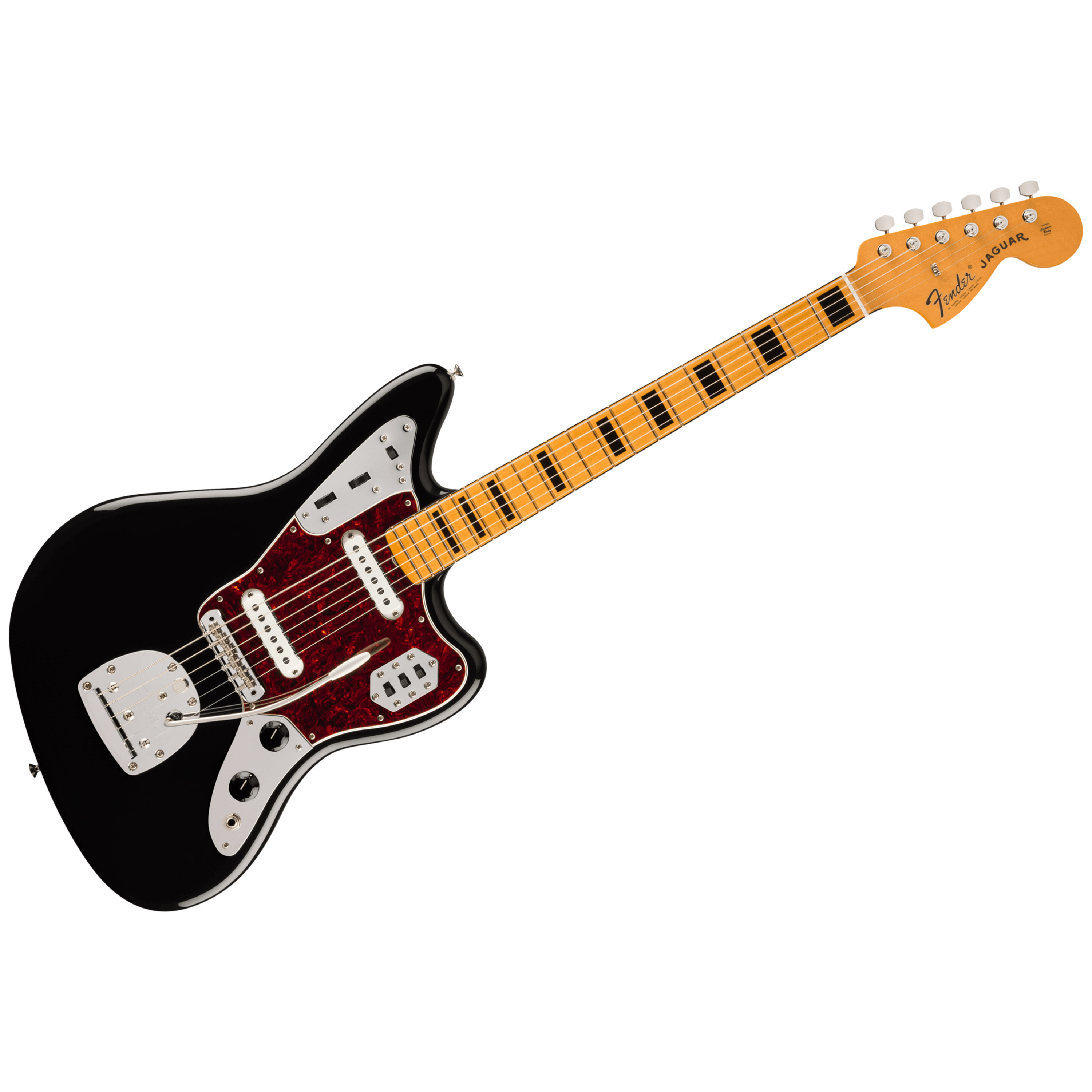 Fender Vintera II 70s Jaguar Black Guitare Vintage