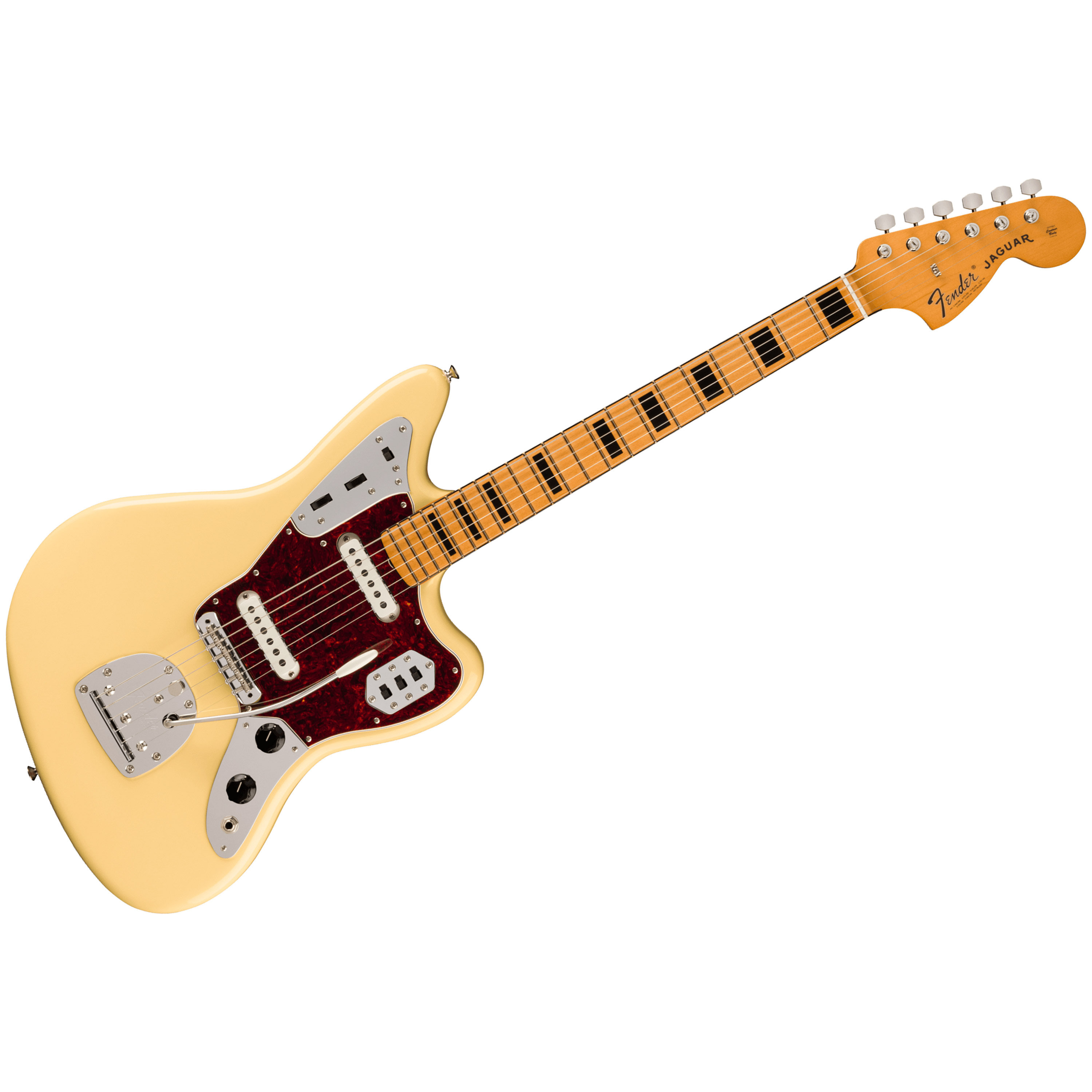 Fender Vintera II 70s Jaguar Vintage White Guitare Vintage
