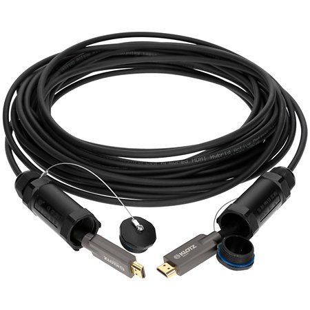 FOAUHR030 - Câble optique 30m HDMI 2.1 avec capuchons de protection Klotz