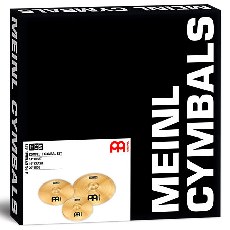 Meinl BCS141620 - Jeu de 3 cymbales BCS 14/16/20"