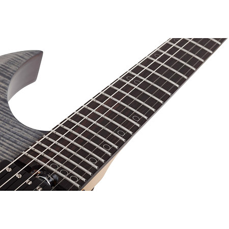 Sunset-6 Extreme Gray Ghost Schecter