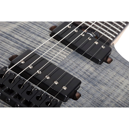 Sunset-6 Extreme Gray Ghost Schecter