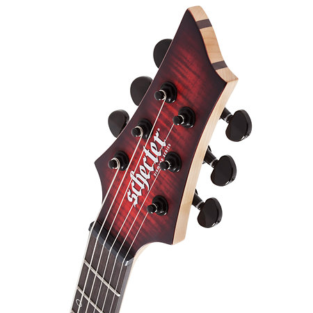 Sunset-6 Extreme Scarlet Burst Schecter