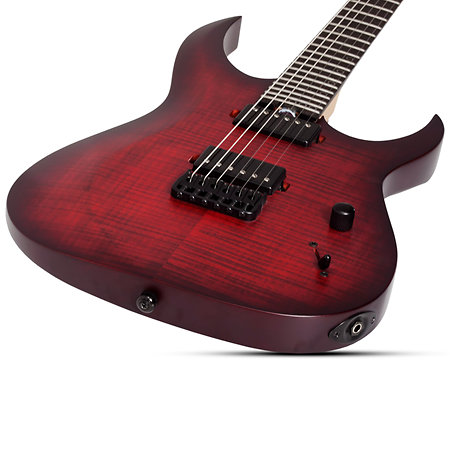 Sunset-6 Extreme Scarlet Burst Schecter