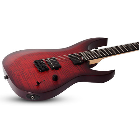 Sunset-6 Extreme Scarlet Burst Schecter