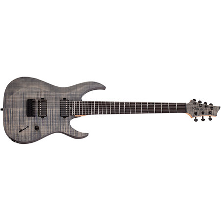 Sunset-7 Extreme Gray Ghost Schecter