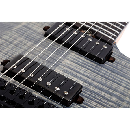 Sunset-7 Extreme Gray Ghost Schecter