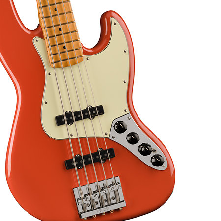 Player Plus Jazz Bass V Fiesta Red Fender
