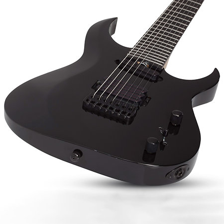 Sunset-7 Triad Gloss Black Schecter