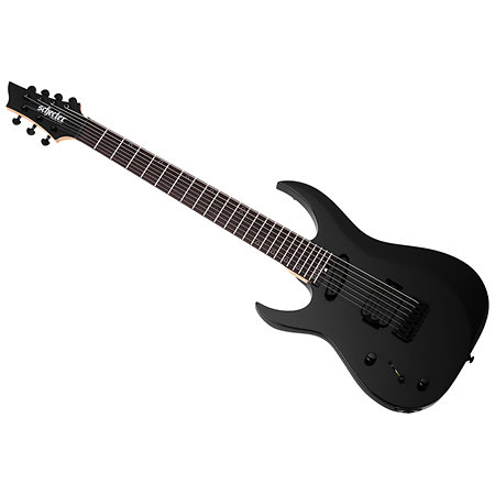 Schecter Sunset-7 Triad LH Gloss Black (modèle gaucher)