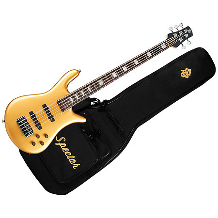 Spector Euro 5 Classic Solid Metallic Gold Gloss + Housse
