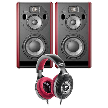Focal Bundle Trio6 ST6 Red + Clear MG Pro