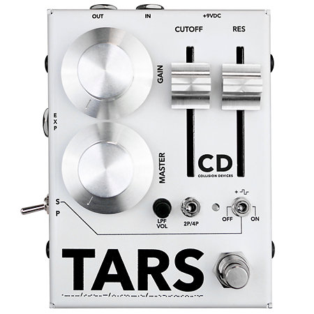 Collision Devices Tars Silver On White