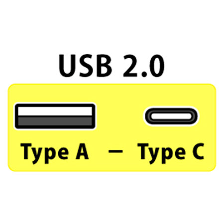 d+ Class B USB-A to USB-C 1m NEO by Oyaide