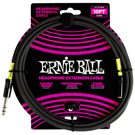 EEB 6422 - Jack vers Mini Jack 3m Ernie Ball