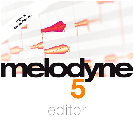 Melodyne 5 editor UG essential Celemony