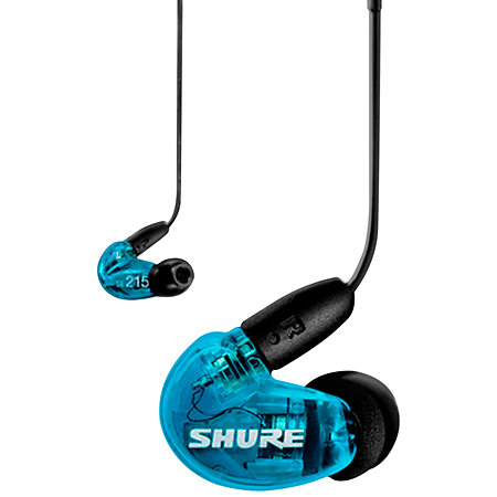 SE215 Sound Isolating Bleu/Noir Shure