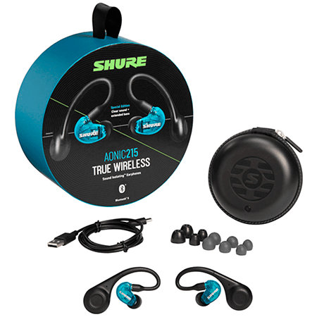 Shure SE215 Sound Isolating Bleu/Noir