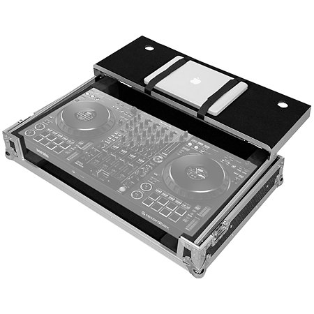 Pack DDJ-FLX10 + Flight Case à roulettes Silver Pioneer DJ