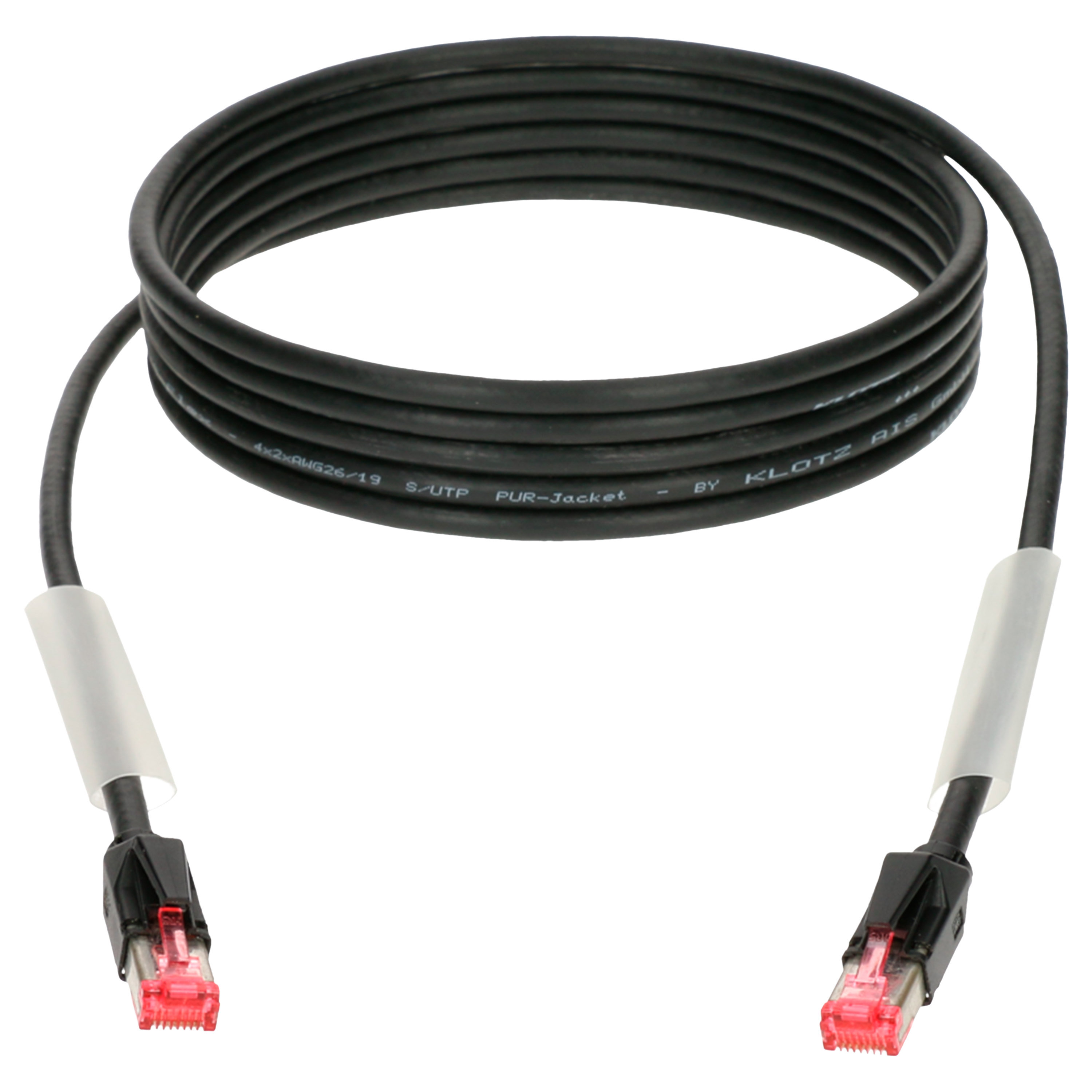Klotz Câble réseau RamCAT CAT5e RJ45, 2m - Câble numérique SonoVente.com