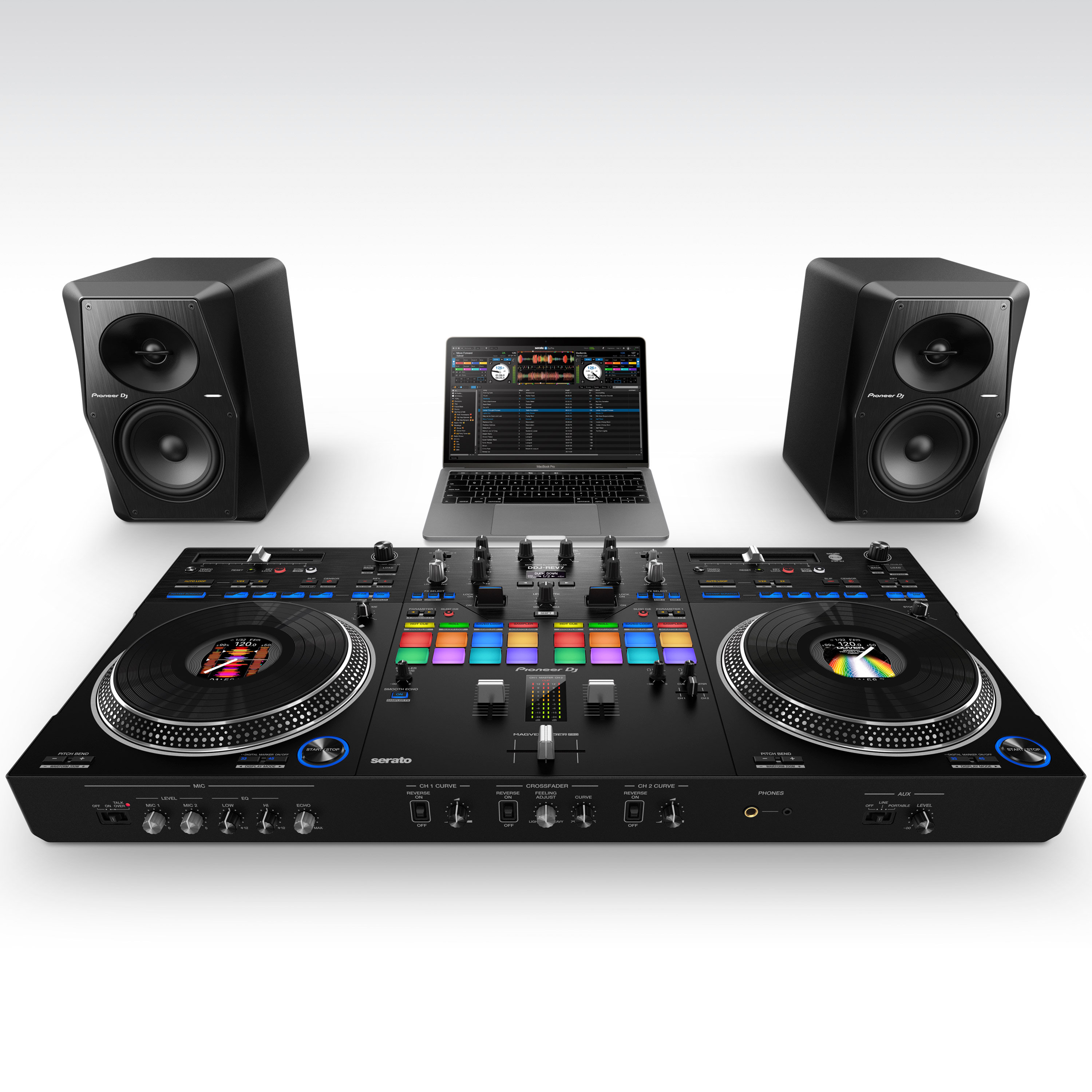 Contrôleur DJ Pioneer RX1 (noir) – Ouvert Jamais Utilisé – Avec Flycase Et Câblage – Modèle Japonais