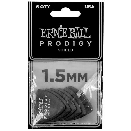 9331 Prodigy Bouclier 1,5 mm Sachet de 6 Ernie Ball