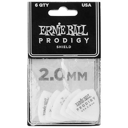 9337 Prodigy Bouclier 2 mm Sachet de 6 Ernie Ball