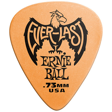 Ernie Ball 9190 Sachet de 12 Orange 0,73 mm